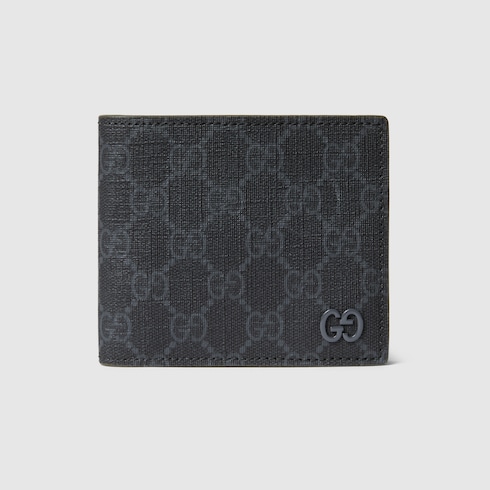 Grey interior GG coin wallet 