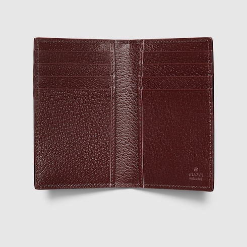 Porte-cartes GG long avec détail GG