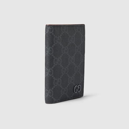 Bordeaux interior GG long card case