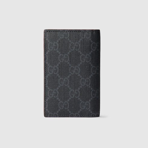 Bordeaux interior GG long card case