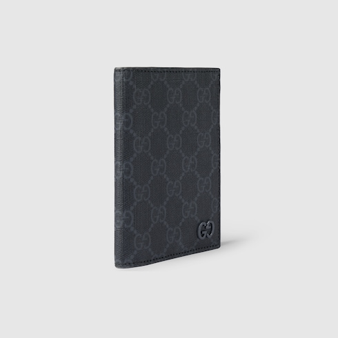 GG passport case with grey interior Detail 3