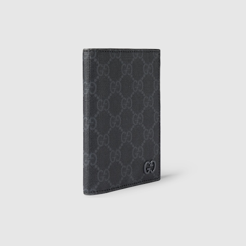 GG passport case with bordeaux interior