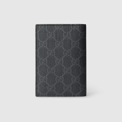 GG passport case with bordeaux interior