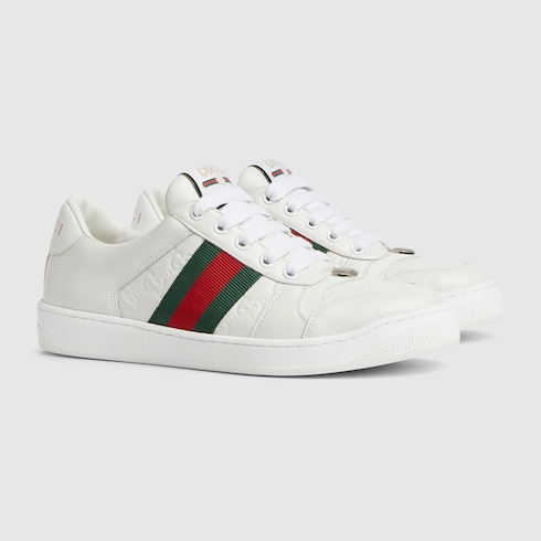 Gucci white pumps hotsell