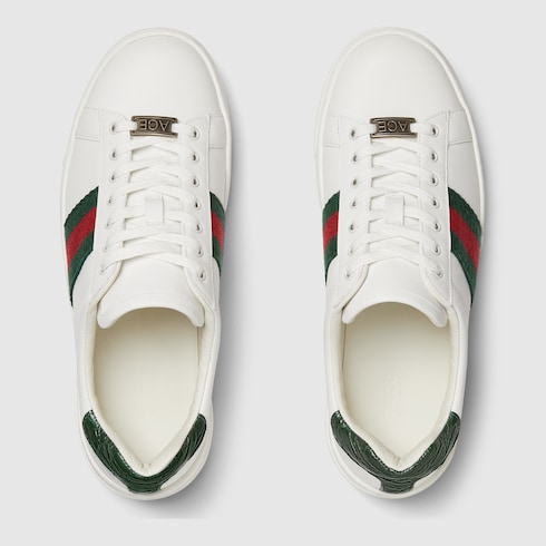 Women's Gucci Ace sneaker wiith Web Detail 5