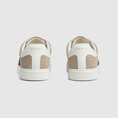 Men's Gucci Ace trainer with Web Detail 4