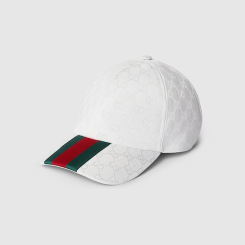 Original GG canvas baseball hat with Web Detail 2