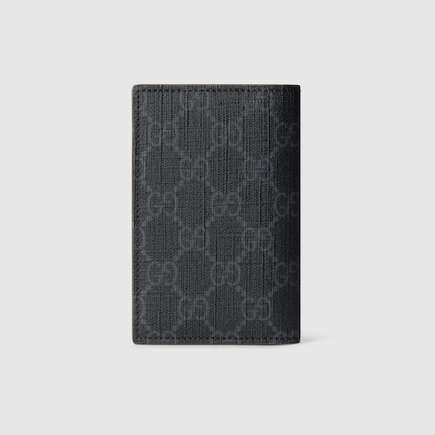 Green interior GG long card case