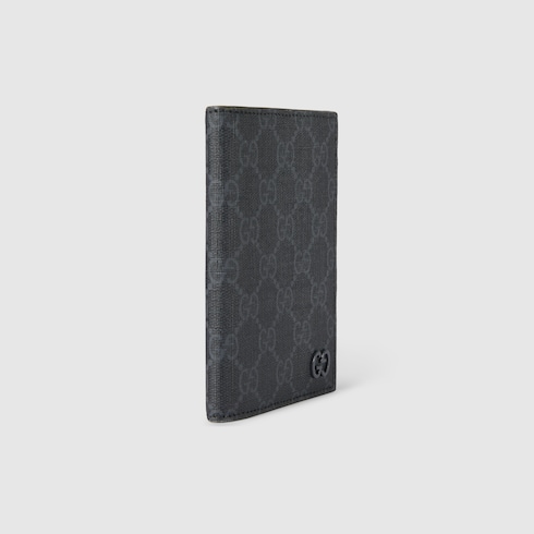 Green interior GG passport case