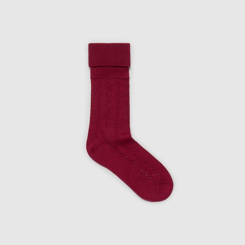 Children's Gucci knit cotton socks