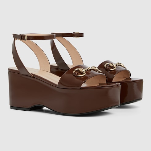 Women's Horsebit flatform sandal