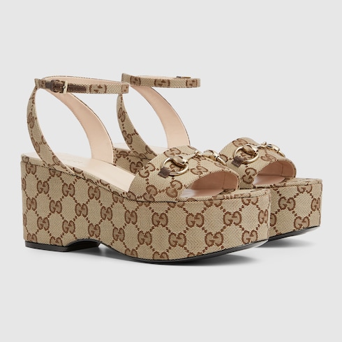 Women's Horsebit flatform sandal