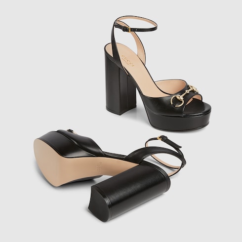Women s Horsebit platform sandal in GUCCI TH