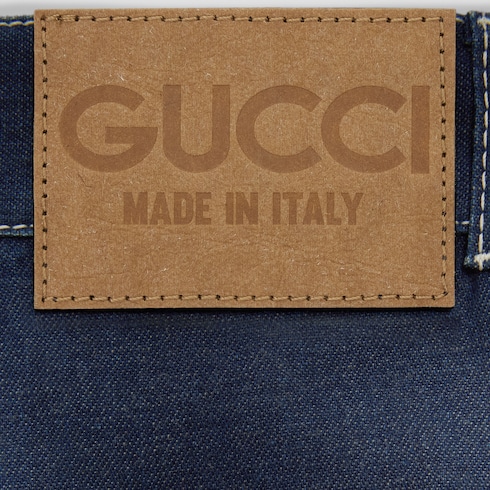GG cuff denim pant 