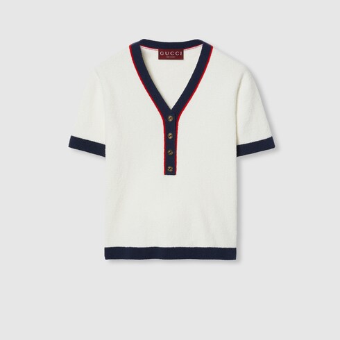 Gucci short sleeve sweater best sale