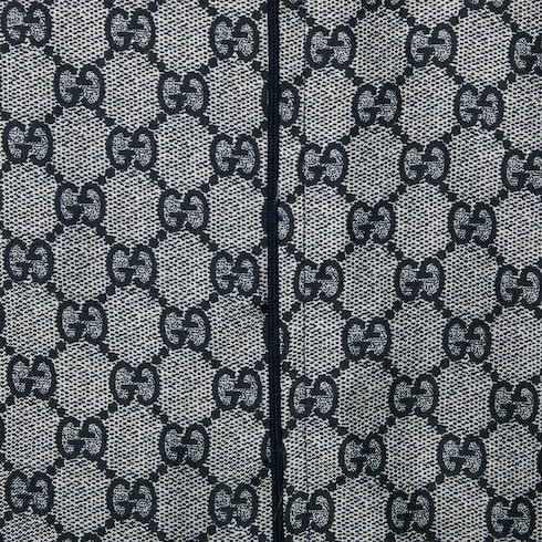 Pantaloni in twill di seta GG
