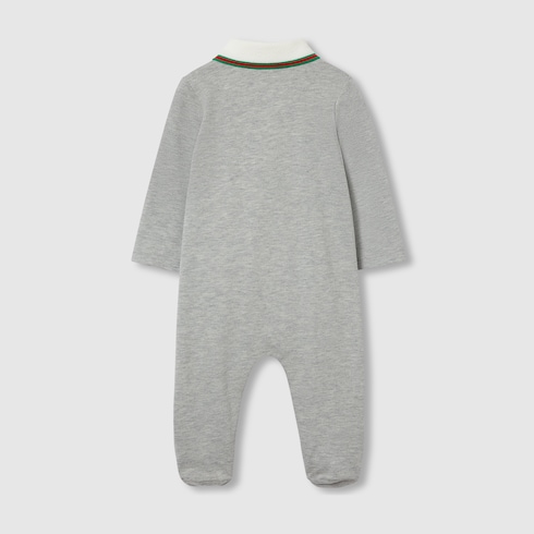 Baby cotton piquet one-piece Detail 2