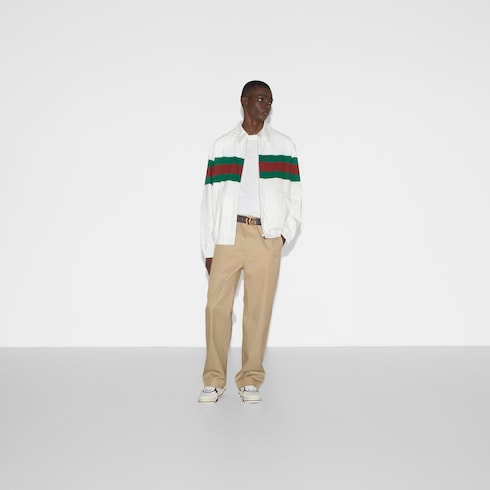 Veste en coton à imprimé GG