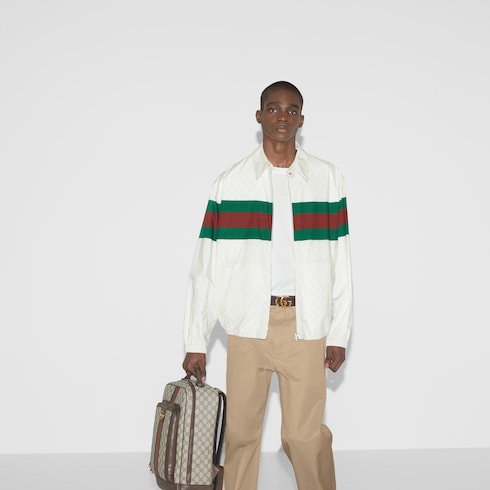 Veste en coton à imprimé GG