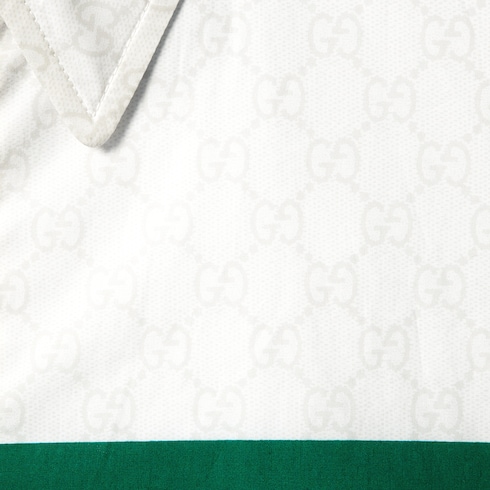 GG print cotton jacket
