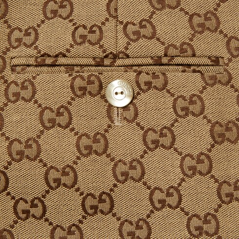 Pantalon en toile GG