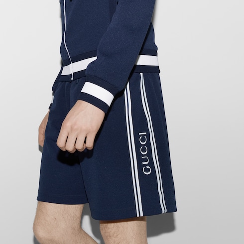 Shorts aus technischem Jersey