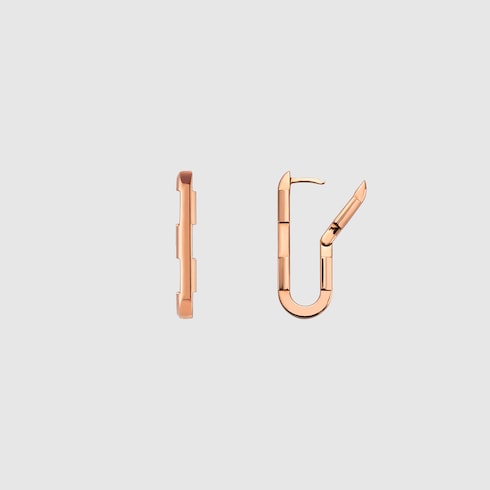 Gucci Link to Love studded earring set