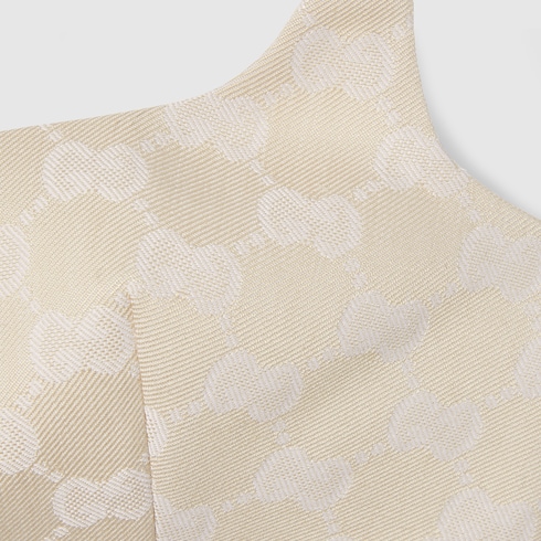 Top in gabardina di cotone GG