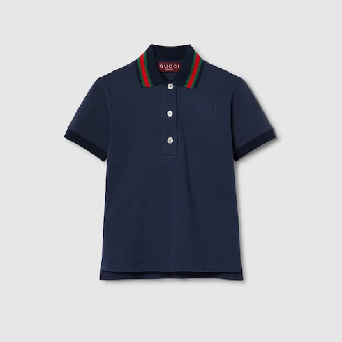 Polo in piquet di cotone stretch