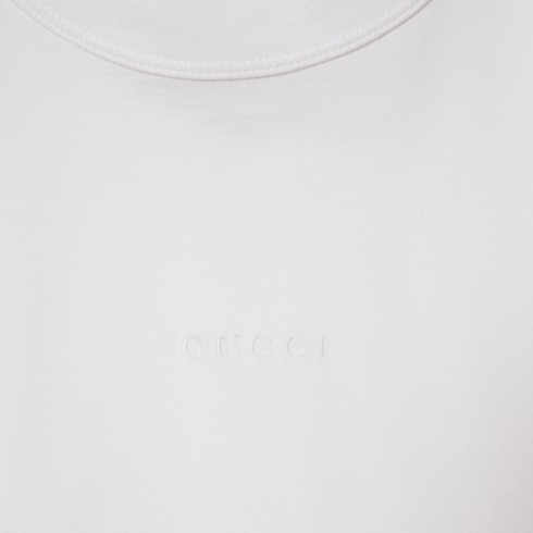 T-Shirt aus Baumwolljersey mit Stickerei