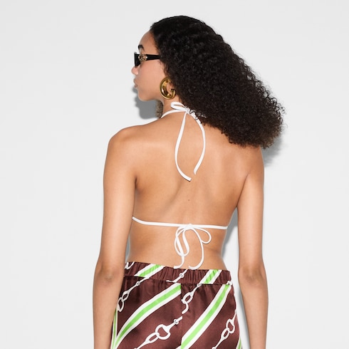 Stretch jersey bikini