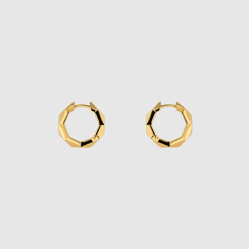 Gucci Link to Love studded earrings Detail 2