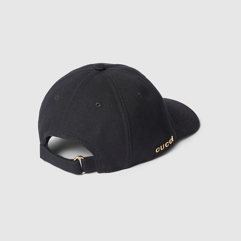 Gucci canvas baseball hat Detail 5