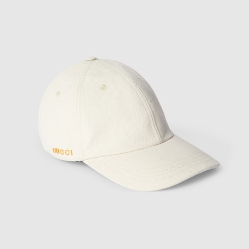 Gucci canvas baseball hat Detail 4