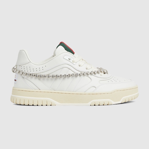 Women's Gucci Re-Web trainer Detail 2