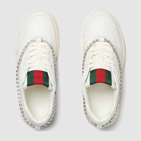 Women's Gucci Re-Web trainer Detail 6