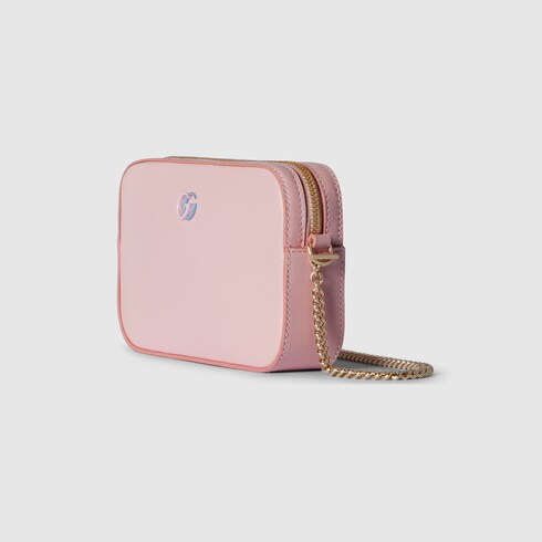 GG Marmont super mini bag in pastel pink leather | GUCCI® US