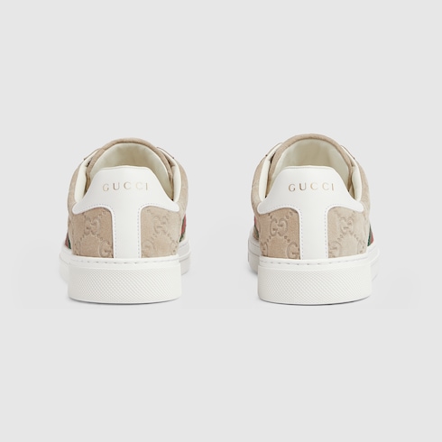 Women's Gucci Ace trainer with Web Detail 4