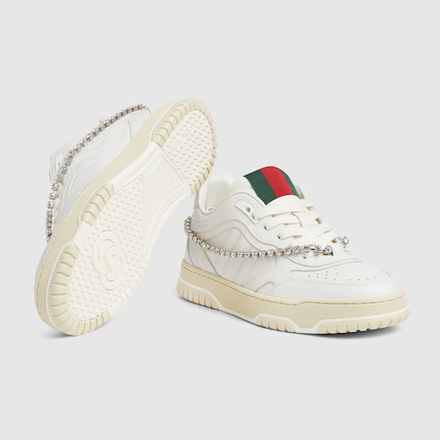 Women's Gucci Re-Web trainer Detail 7