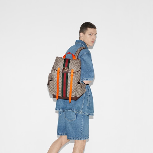 Gucci backpack orange sale