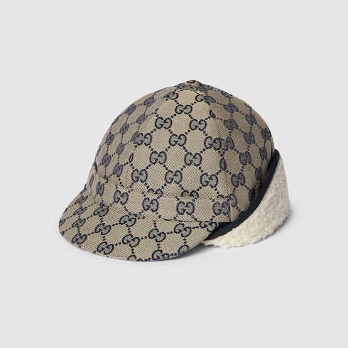 Cappello bambino in tessuto GG