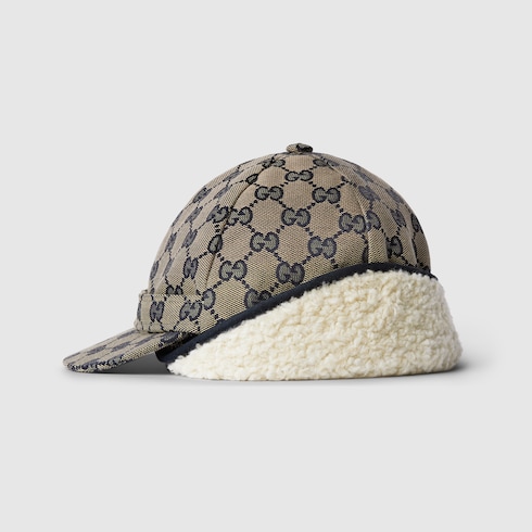 Cappello bambino in tessuto GG