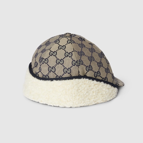 Cappello bambino in tessuto GG