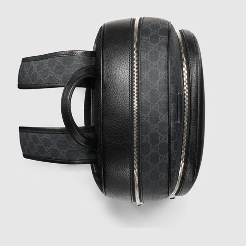 Black gucci backpack with red and green strap store