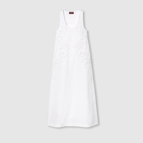 Body Con Ricamo Punto Inglese - BIANCO - - 3.30 - Foto 3