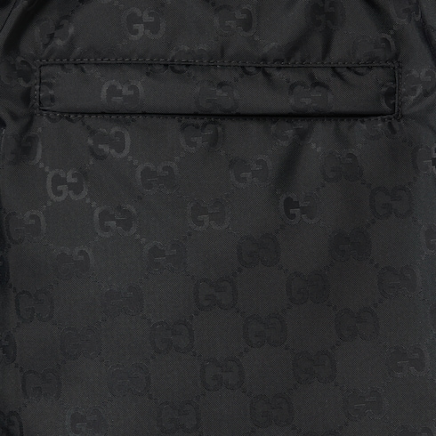 Lightweight GG nylon jacquard short