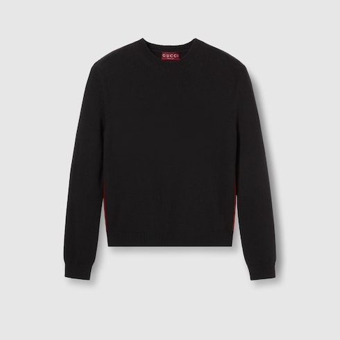 Pullover aus Kaschmir mit Web