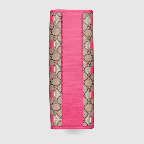 Borsa shopping bambino con stampa con fiore