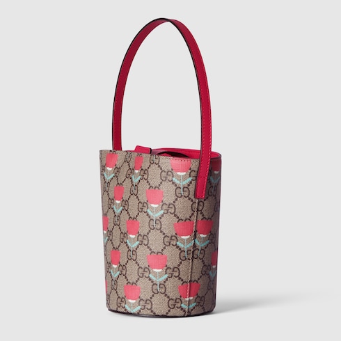 Bolso bombonera infantil con GG y estampado