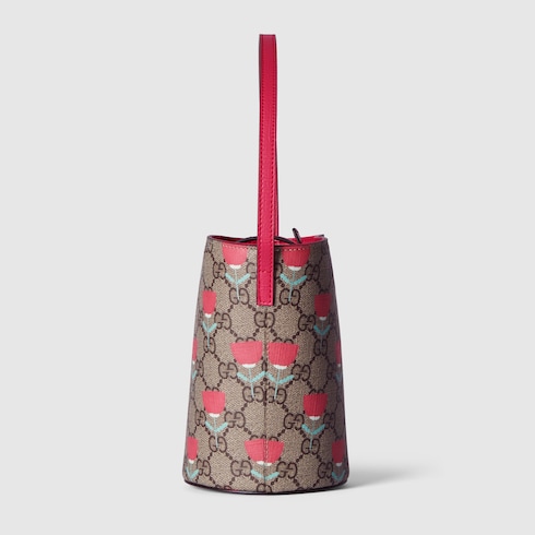 Bolso bombonera infantil con GG y estampado